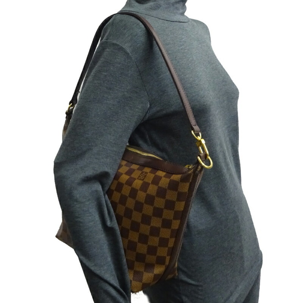 Louis Vuitton Irovo MM Women's Shoulder Bag N51995 Damier Ebene (Brown) - Picture 9 of 10